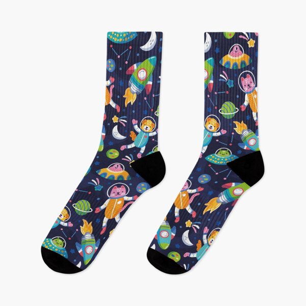 Item preview, animals in space, funny pattern designed and sold by Mauswohn.