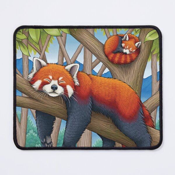 Item preview, Red Pandas designed and sold by lyndseygreen.