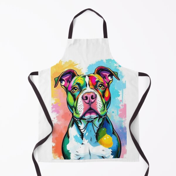 Item preview, The Pastel Painted Pit Bull designed and sold by Jus1sicpuppy.