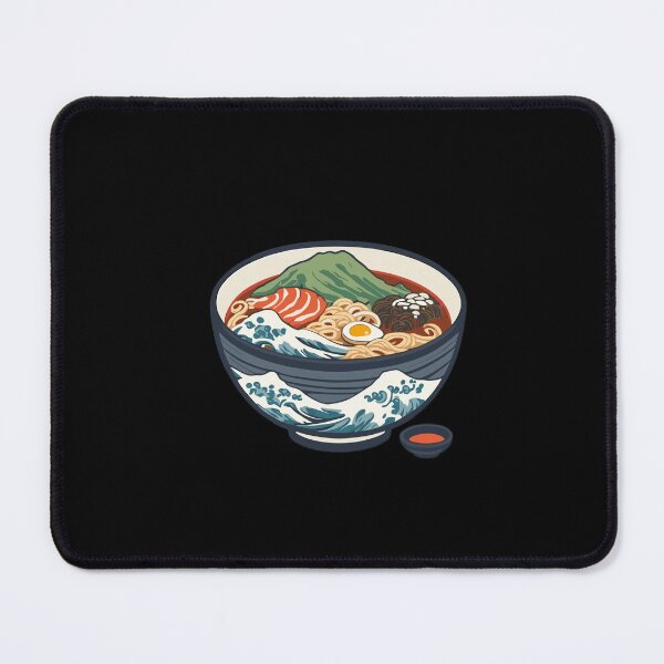 Item preview, Japanese Ramen Ukiyo-e Retro Aesthetics Noodles designed and sold by LuminOrb.
