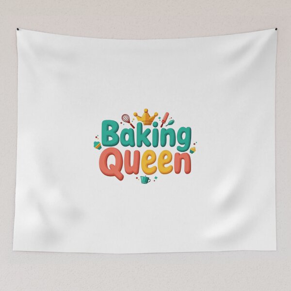 Item preview, Baking Queen bakery baker t shirt designed and sold by StreetArtPro.