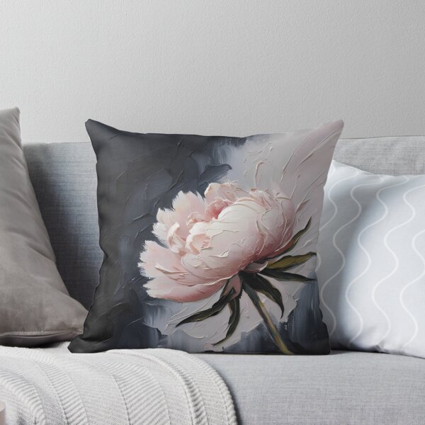 Item preview, Impasto Peony #2 designed and sold by PUSHdesign.