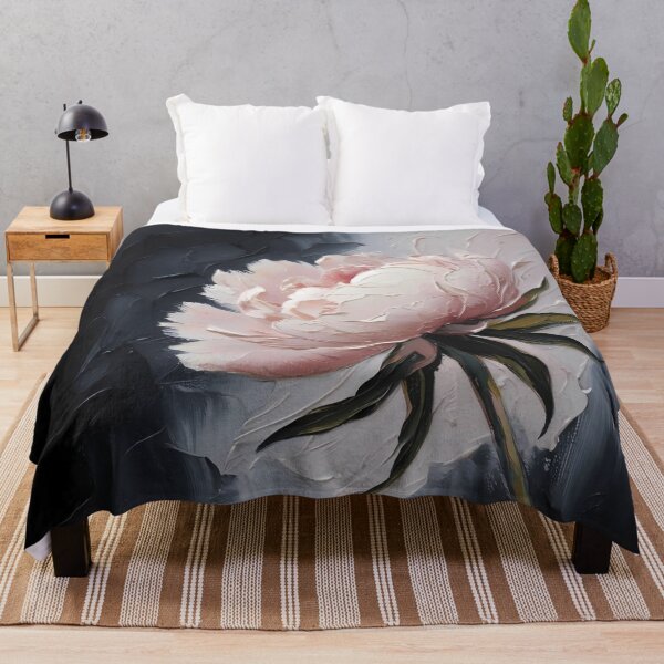 Item preview, Impasto Peony #2 designed and sold by PUSHdesign.
