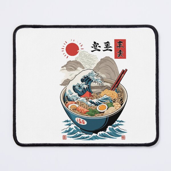 Item preview, Ramen Noodles Ukiyo-e Japanese Retro Streetwear designed and sold by LuminOrb.
