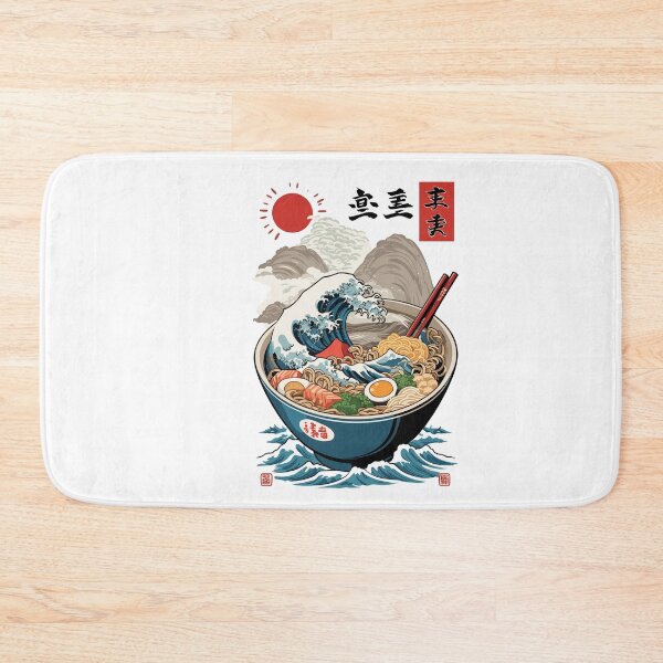Item preview, Ramen Noodles Ukiyo-e Japanese Retro Streetwear designed and sold by LuminOrb.
