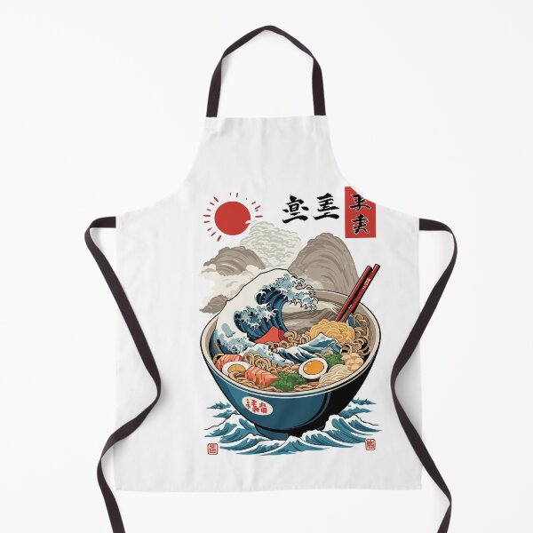 Item preview, Ramen Noodles Ukiyo-e Japanese Retro Streetwear designed and sold by LuminOrb.