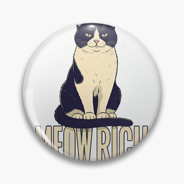Item preview, cat meow rich designed and sold by Rajuno.