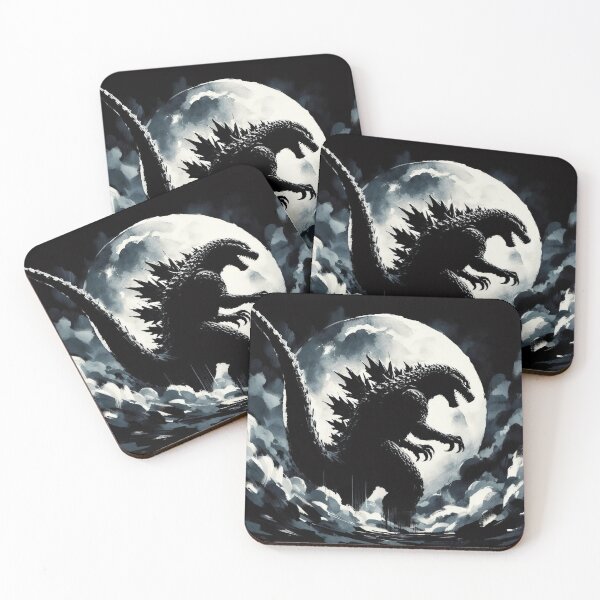 Item preview, Kaiju King of Monsters Moon 2 designed and sold by Retr0Tshirts.