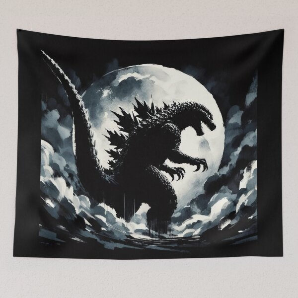 Item preview, Kaiju King of Monsters Moon 2 designed and sold by Retr0Tshirts.