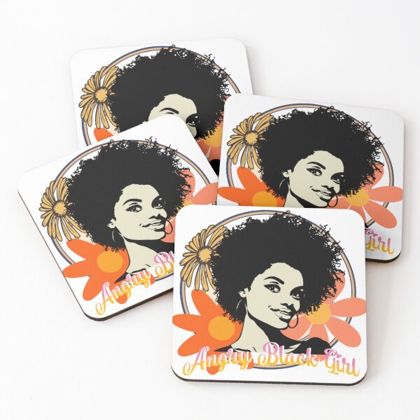 Item preview, Angry Black Girl Flowers designed and sold by ScarlettsWitch.