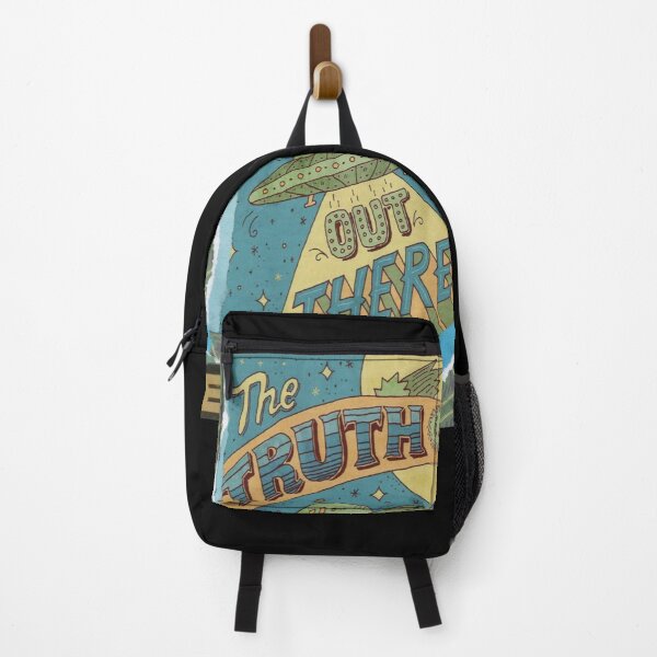Item preview, The truth is out there ripped paper art designed and sold by Deb Puzzledrobots.