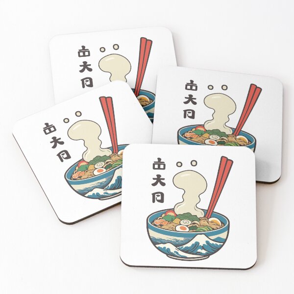 Item preview, Japanese Ramen Ukiyo-e Retro Aesthetics Design designed and sold by LuminOrb.