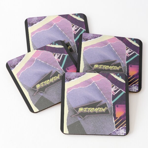 Item preview, Bitchin’ 80’s ripped art designed and sold by Deb Puzzledrobots.