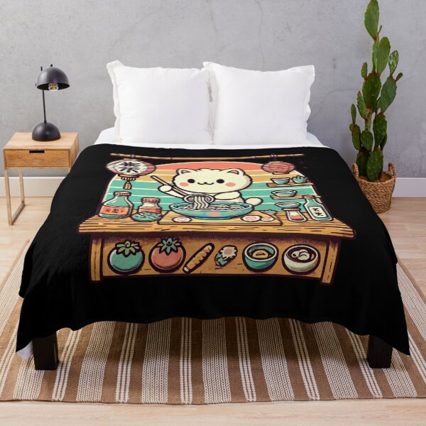 Item preview, Kawaii Retro Cats Ramen Chef Japan Style designed and sold by LuminOrb.