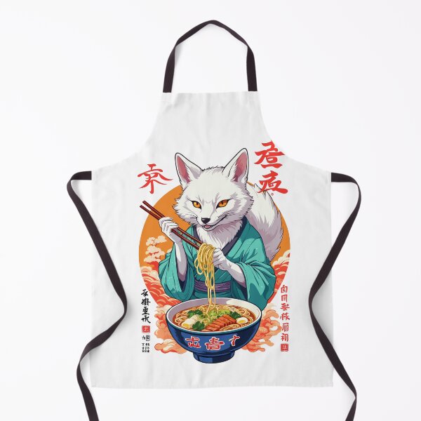Item preview, Kawaii Kitsune Ramen Noodles Japan Streetwear designed and sold by LuminOrb.