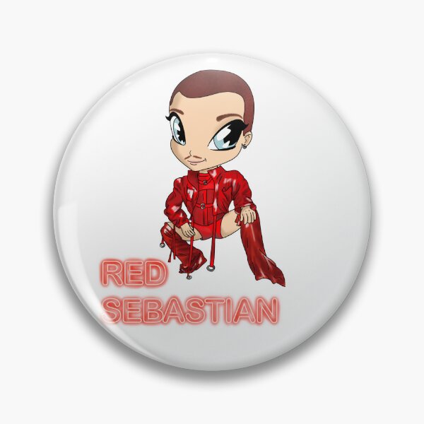 Item preview, Red Sebastian - Strobe Lights - Eurovision Song Contest2025 Belgium designed and sold by ciseauxamour.