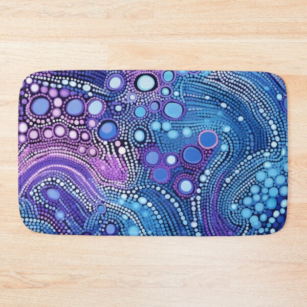 Item preview, Aboriginal Inspired Dot Art - Ocean Floor designed and sold by GrinGalore.