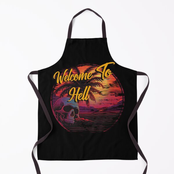 Item preview, Welcome to hell retrowave designed and sold by t0une.