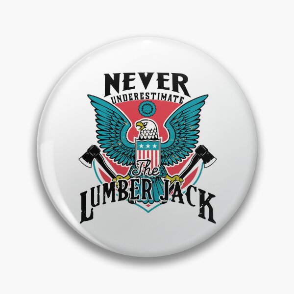 Item preview, The Lumber Jack; USA; designed and sold by StickerApe.