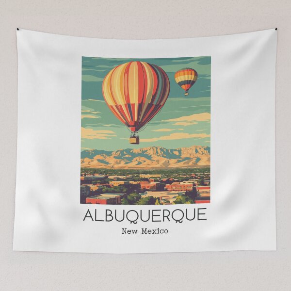 Item preview, A Vintage Travel Illustration of Albuquerque - New Mexico - US  designed and sold by GoodOldVintage.
