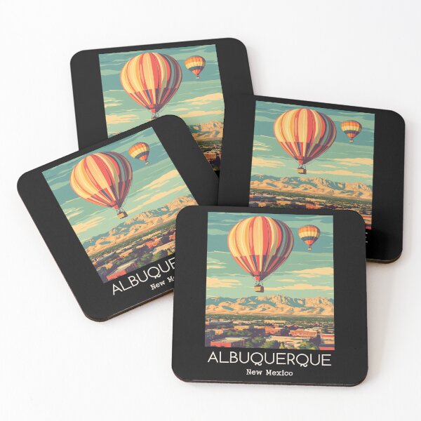 Item preview, A Vintage Travel Illustration of Albuquerque - New Mexico - US  designed and sold by GoodOldVintage.