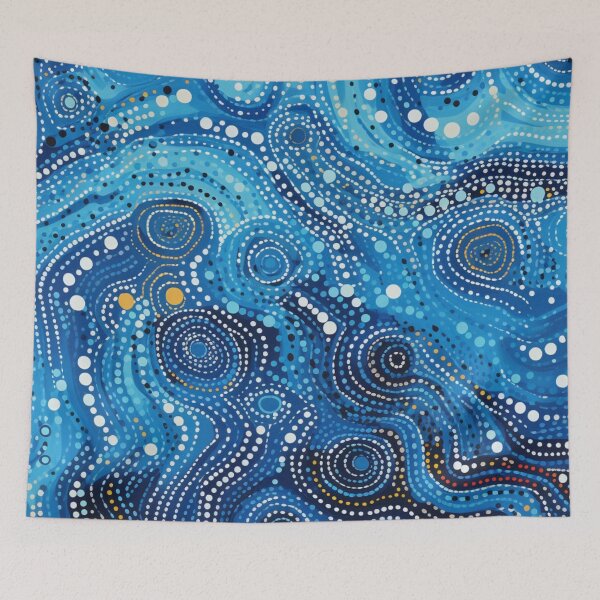 Item preview, Aboriginal Inspired Dot Art - From The Ocean designed and sold by GrinGalore.