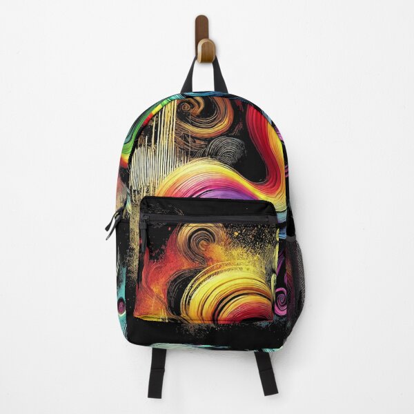 Item preview, In Rainbows - Vibrant Abstract Rainbow Flow designed and sold by msliewdesign.