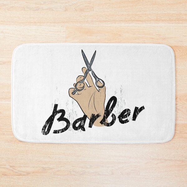Item preview, Creative design for barbers and hairstylists – Scissors and Text Illustration designed and sold by DesignWiseTeam.