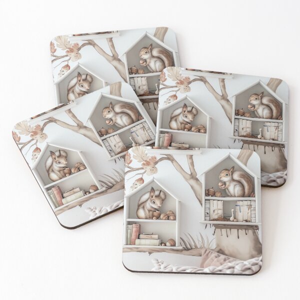 Item preview, Squirrel School Adventure designed and sold by cute-animals99.
