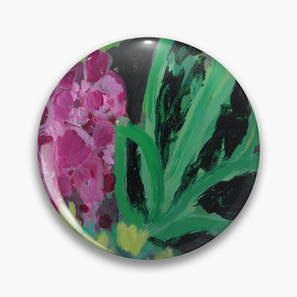 Item preview, Magenta and green floral design designed and sold by Amy Compton.
