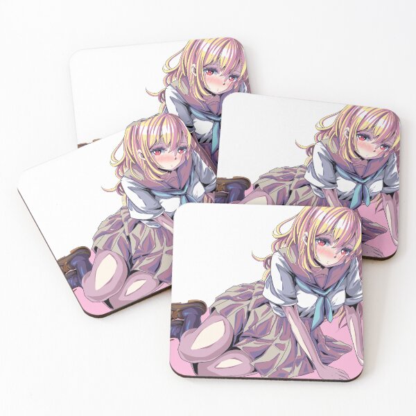 Artikelvorschau, Einsames blondes Anime-Mädchen – Ein melancholisches Porträt in Schuluniform entworfen und verkauft von AirForceTuan.