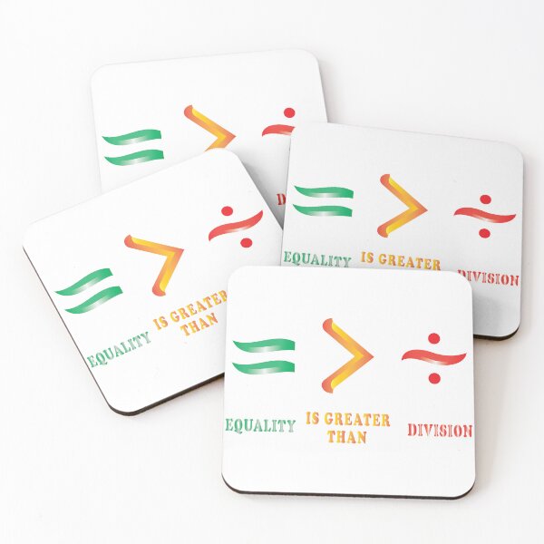 Item preview, Equality Is Greater Than Division designed and sold by SAIDDIA.