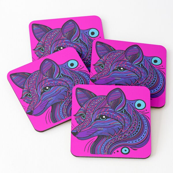 Item preview, Intricate fox designed and sold by SpectrumShine.
