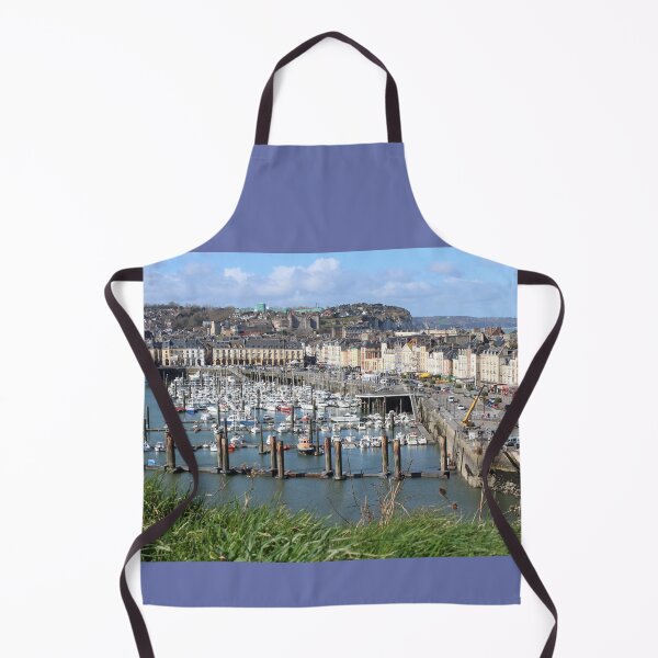 Item preview, View of Picturesque Dieppe Harbour, France designed and sold by Imladris01.