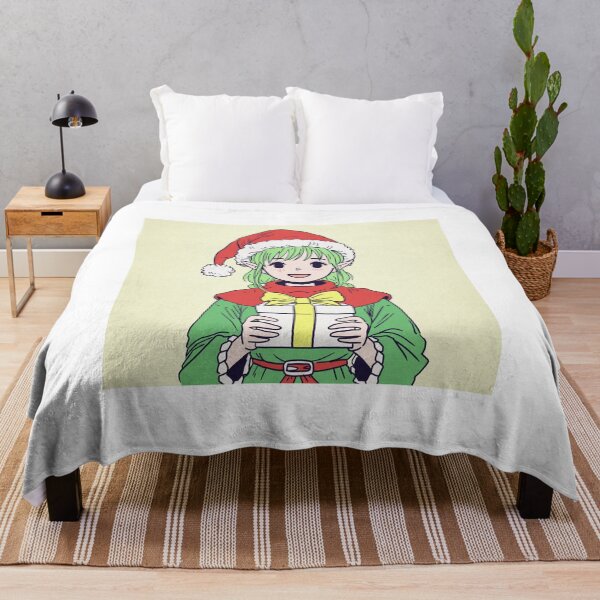 Item preview, Whimsical Elf Holding a Present – Fantasy Anime Illustration designed and sold by AirForceTuan.