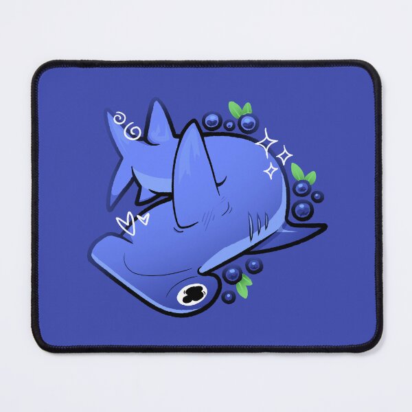 Item preview, Blueberry Shark designed and sold by Mossysplashart.