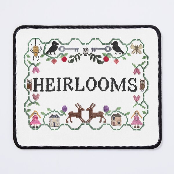 Item preview, Heirlooms animation sampler white designed and sold by Heirloomsart.