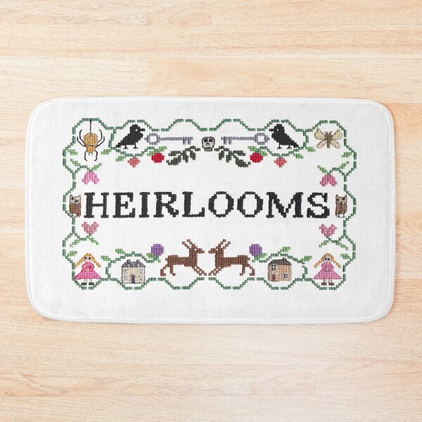 Item preview, Heirlooms animation sampler white designed and sold by Heirloomsart.