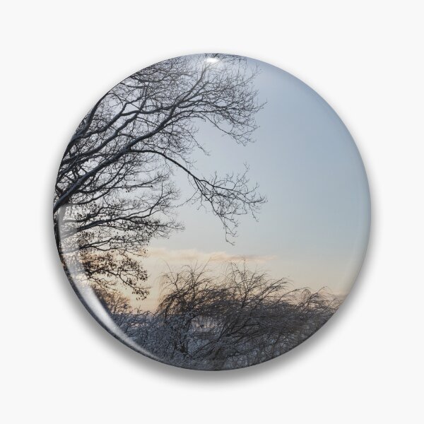 Item preview, Iced Over Lake Erie from a Forested Shore Cliff designed and sold by Georgia Mizuleva.