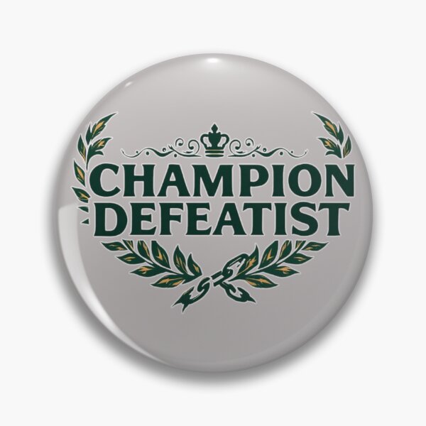 Item preview, Champion Defeatist designed and sold by Witch Queen Clothing.