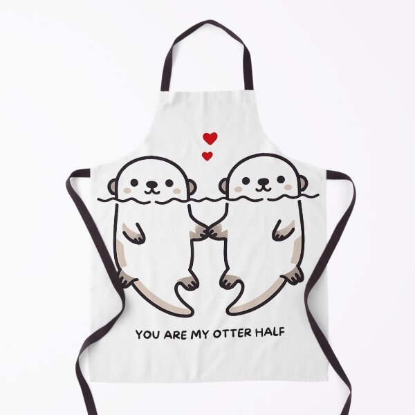 Item preview, You Are My Otter Half Cute Otter Couple Love Pun Design designed and sold by MigNetZ.
