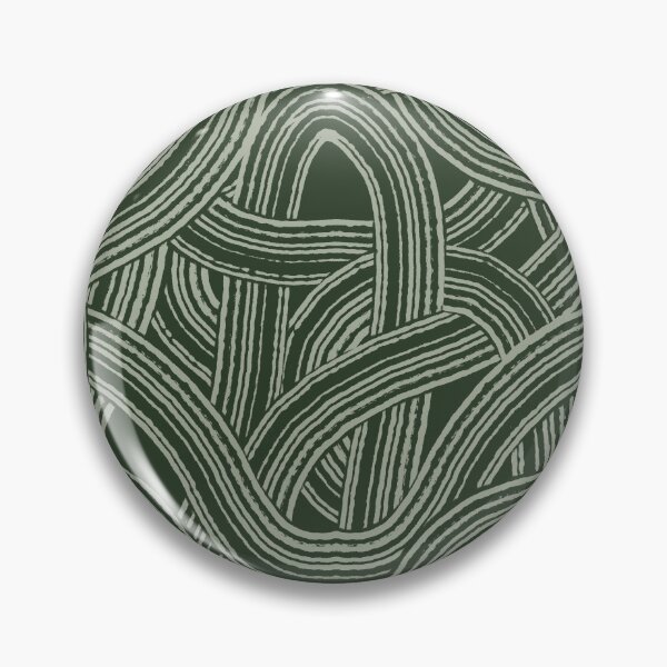 Item preview, Tangeld brush modern style print strokes Green tones designed and sold by trefail.