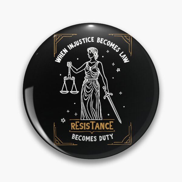 Item preview, When Injustice Becomes Law Resistance Becomes Duty designed and sold by StaceyOneLove.