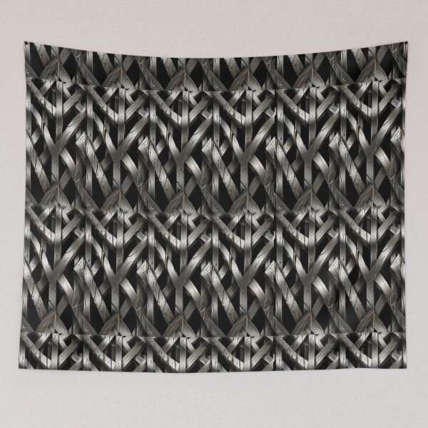 Item preview, Strong steel pattern designed and sold by Glam-OOTD.