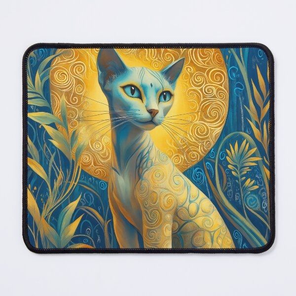 Item preview, Beautiful Cat , detailed design. "Moonlit Majesty". designed and sold by Shoot-The-Moon.