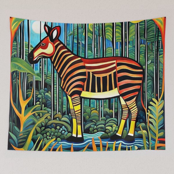 Item preview, The Rare Okapi designed and sold by George Hutton Hunter.