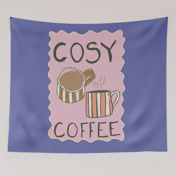 Item preview, Hand drawn Cosy coffee designed and sold by SophieLogan.