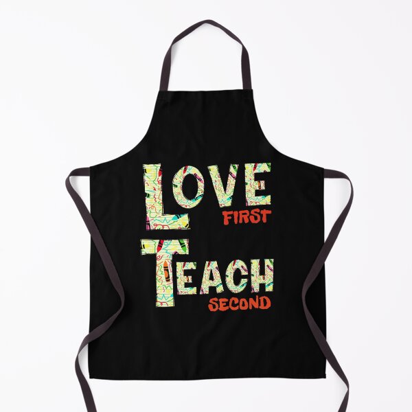 Item preview, Love first teach second teacher valentines designed and sold by Ela-graphicwiz.