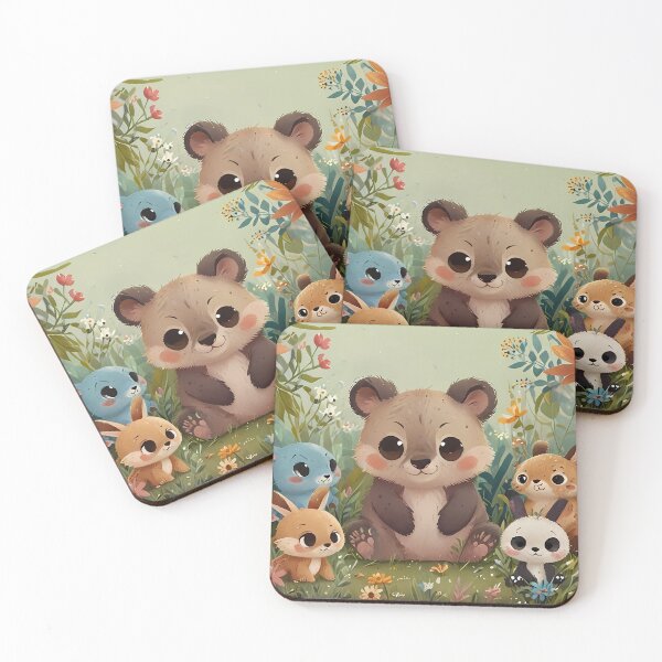 Item preview, Woodland Animals Magical Meeting designed and sold by Spicex2.