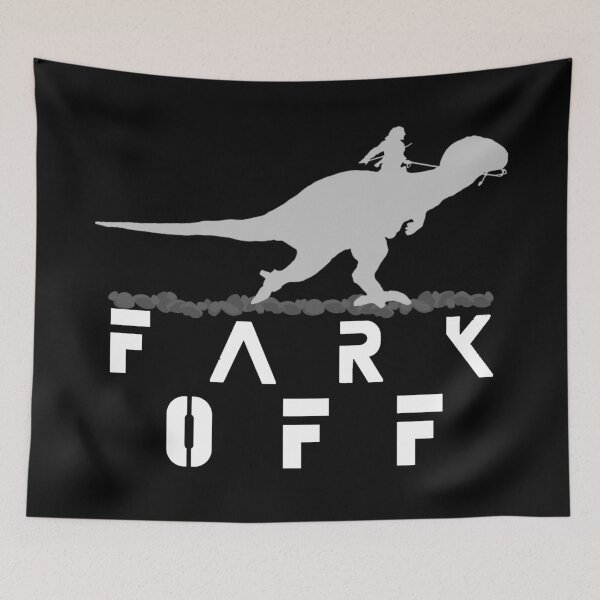 Item preview, ARK Fark off - white designed and sold by Kormix.